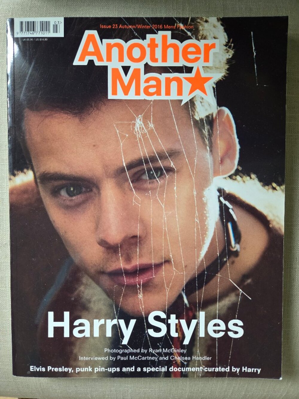 Harry Styles Another Man Magazine Autumn Winter 2016
